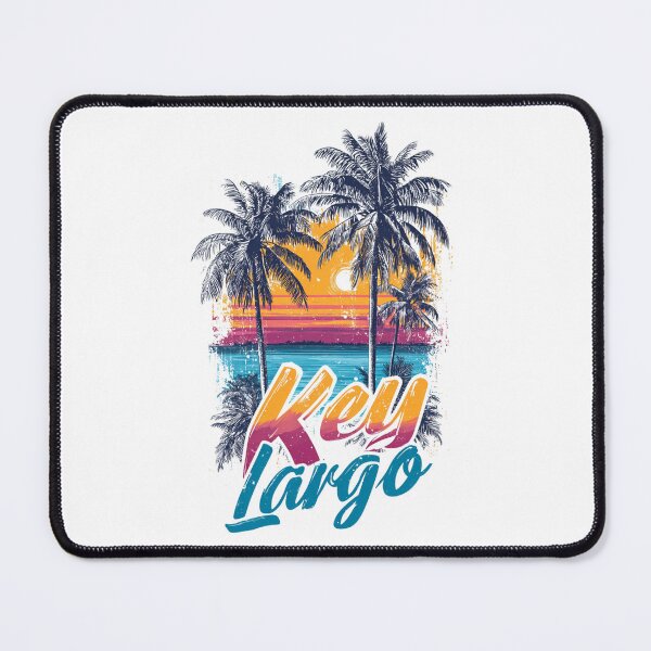 Item preview, Key Largo Florida Retro Sunset designed and sold by Blurbean.
