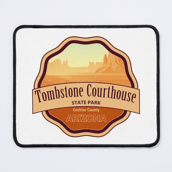 Item preview, Tombstone Courthouse State Park Cochise County, Arizona designed and sold by Wanderful-roads.