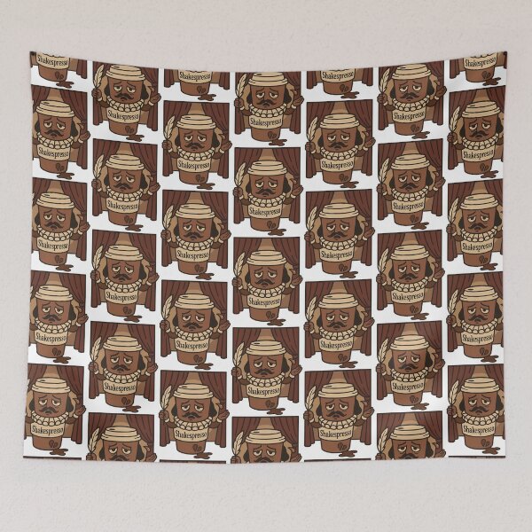 Item preview, Shakespresso – Funny Shakespeare Coffee Pun T-Shirt Design designed and sold by TeeTimeTreasure.