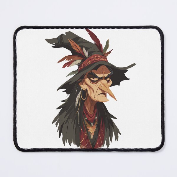 Item preview, Creepy Baba Yaga Witch designed and sold by bapupa.