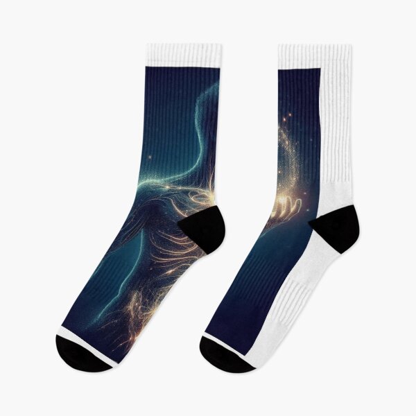 Item preview, Becoming Light – Mystical Dust Outline Design designed and sold by ashokreddy343.
