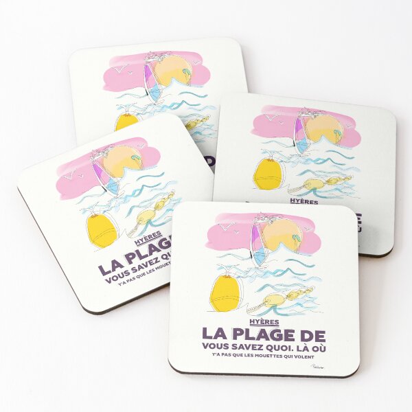 Item preview, Hyères Beach, traffic jam in the sky designed and sold by petiteToulon.