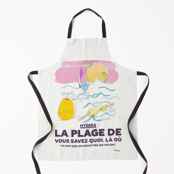 Item preview, Hyères Beach, traffic jam in the sky designed and sold by petiteToulon.