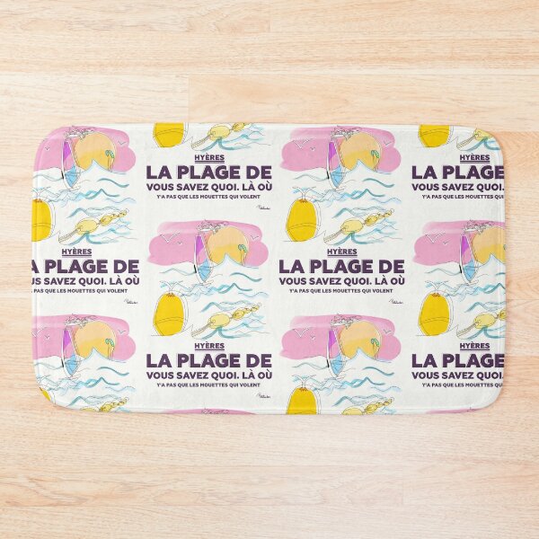 Item preview, Hyères Beach, traffic jam in the sky designed and sold by petiteToulon.