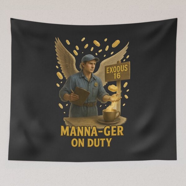 Item preview, Manna-ger On Duty – Exodus 16 designed and sold by HouseofAbigail.