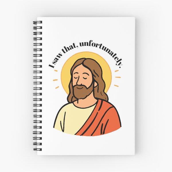 Item preview, Jesus “ I saw that Unfortunately “ Funny designed and sold by FarieArt.