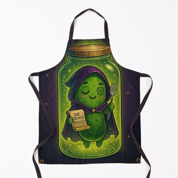 Item preview, The Pickled Seer - Crunch Prophecy Edition designed and sold by SoftWearAdeptus.