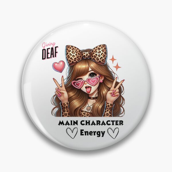 Item preview, Giving Deaf, Main Character Energyhirt – Sassy Teen Design designed and sold by Dance Vibes: Blingit Studios.