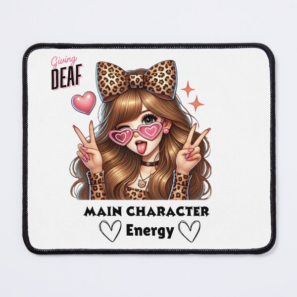 Item preview, Giving Deaf, Main Character Energyhirt – Sassy Teen Design designed and sold by Dance Vibes: Blingit Studios.
