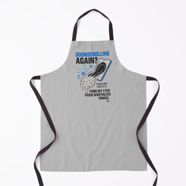 Item preview, Doomscrolling Again? – Psalm 119:37 Tech Warning Tee designed and sold by HouseofAbigail.