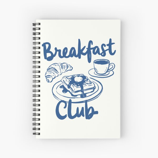 Aperçu de l'œuvre Club de petit-déjeuner rétro Café Croissant Gaufre Brunch créée et vendue par CutenessKlub.