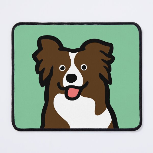 Item preview, Border Collie POP DOG - chocolate designed and sold by Arabicat.