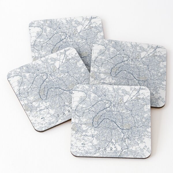 Item preview, Paris City Map of France - Coastal designed and sold by deMAP.