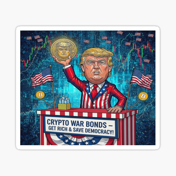 Item preview, Trump's Crypto War Bonds designed and sold by justdark11113.