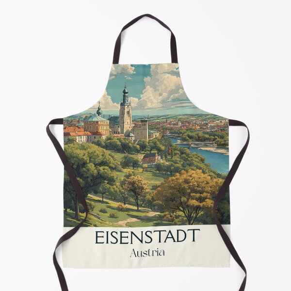 Item preview, Eisenstadt Austria Vintage Travel Poster - Burgenland Baroque Capital designed and sold by TuncGK.
