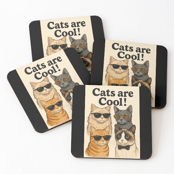Item preview, Cats are Cool! designed and sold by GrassoGraphics.