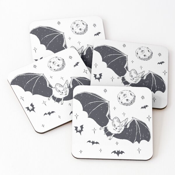 Item preview, Bats of a Wing Flock Together designed and sold by The Design Monster - Ink and Dagger.