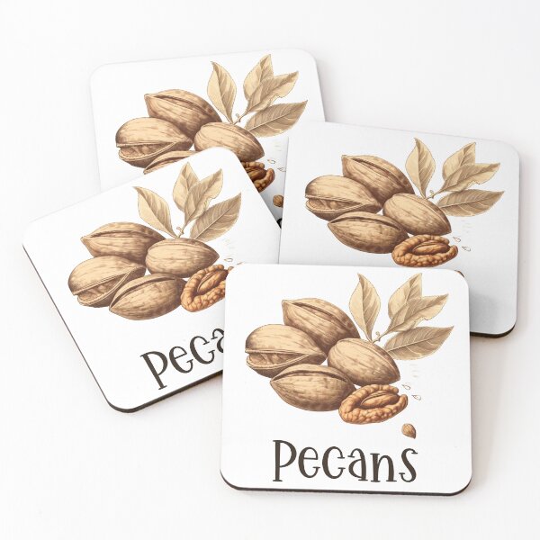 Item preview, Hand Drawn Illustration of Pecans designed and sold by Sketch-Shack.