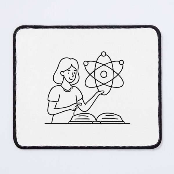 Item preview, A student examining neutron behavior in a physics textbook designed and sold by rasagamastore.