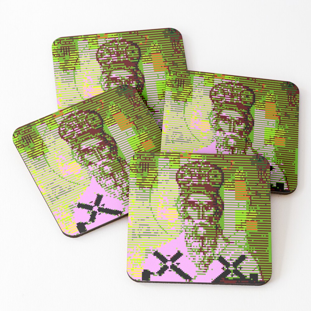 Item preview, Coasters (Set of 4) designed and sold by StudioDestruct.