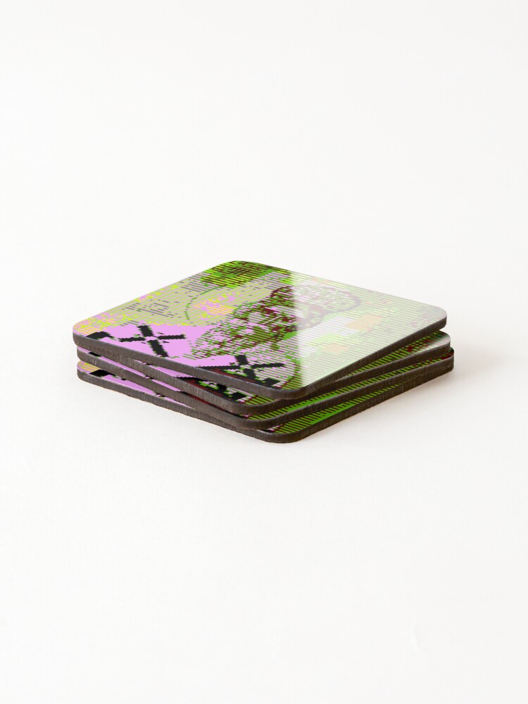 Thumbnail 4 of 5, Coasters (Set of 4), St. Discus designed and sold by StudioDestruct.