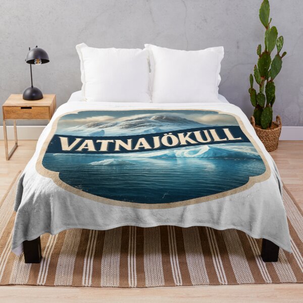 Item preview, Vatnajökull Glacier Iceland Vintage designed and sold by Blurbean.