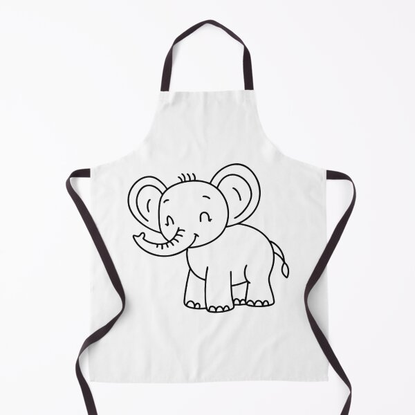 Item preview, A newborn elephant calf playfully flapping its tiny ears designed and sold by rasagamastore.