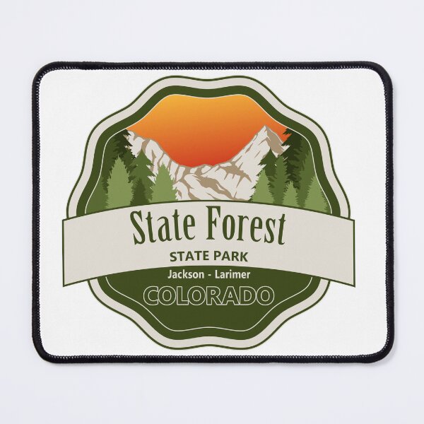 Item preview, State Forest State Park, Jackson, Larimer, Colorado designed and sold by Wanderful-roads.