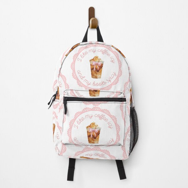 Item preview, I like my coffee icy and my books spicy designed and sold by libbymercer.