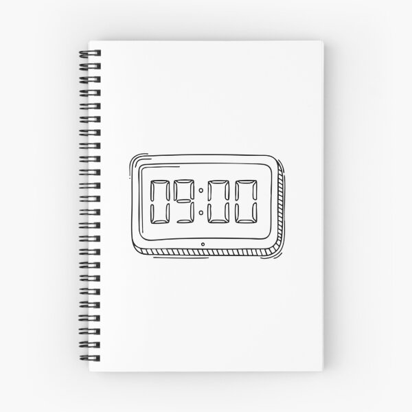 Item preview, A digital clock displaying the 9 o'clock designed and sold by rasagamastore.