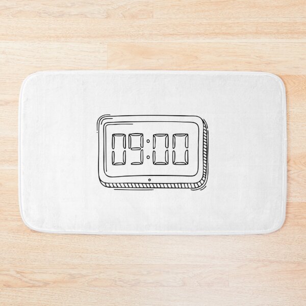 Item preview, A digital clock displaying the 9 o'clock designed and sold by rasagamastore.