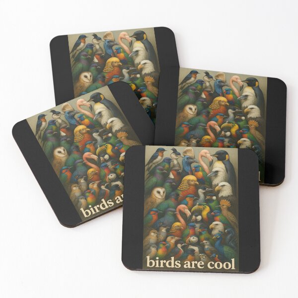 Item preview, Birds are Cool! designed and sold by GrassoGraphics.