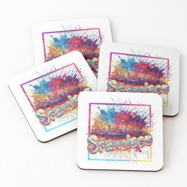 Item preview, San Francisco NeuroBurst Premium Cool Trendy Best Gift  designed and sold by Imaginarium of Chaos falcon88 .