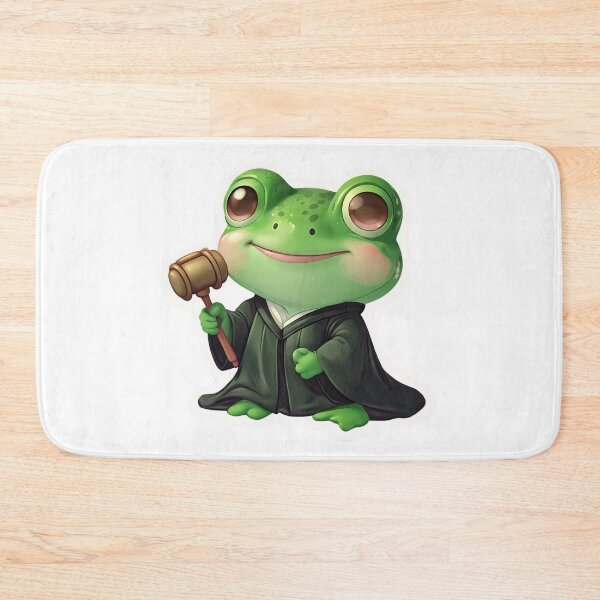 Item preview, A Cute Judge Frog designed and sold by DWorriBHappi.