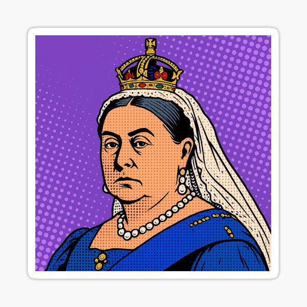 Item preview, Queen Victoria designed and sold by ZipZappa.