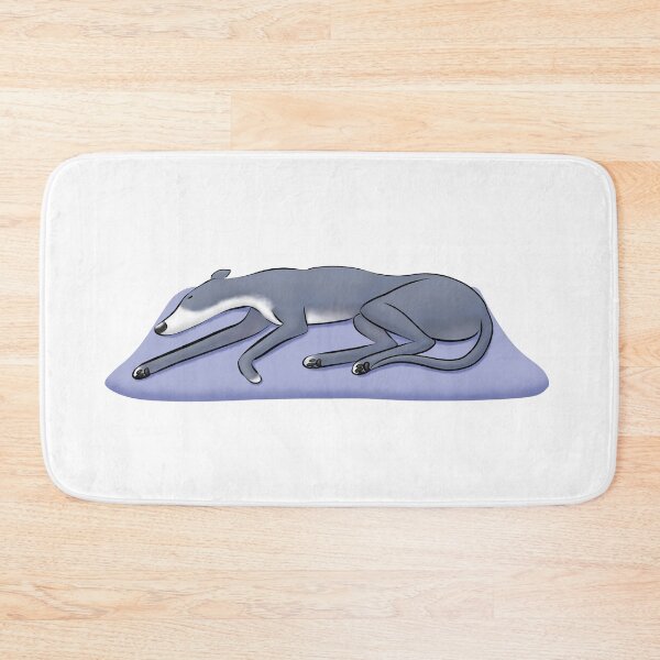 Item preview, Nap Naps - Blue and White Hound designed and sold by Tessa Draws Stoof.