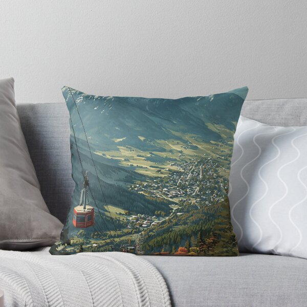 Item preview, Kitzbühel Austria Vintage Travel Poster - Iconic Ski Resort Town designed and sold by TuncGK.