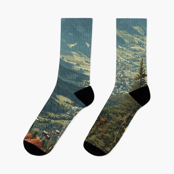Item preview, Kitzbühel Austria Vintage Travel Poster - Iconic Ski Resort Town designed and sold by TuncGK.