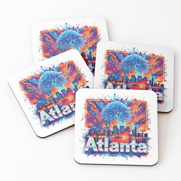 Item preview, Atlanta SynapseCity Premium Cool Trendy Best Gift designed and sold by Imaginarium of Chaos falcon88 .
