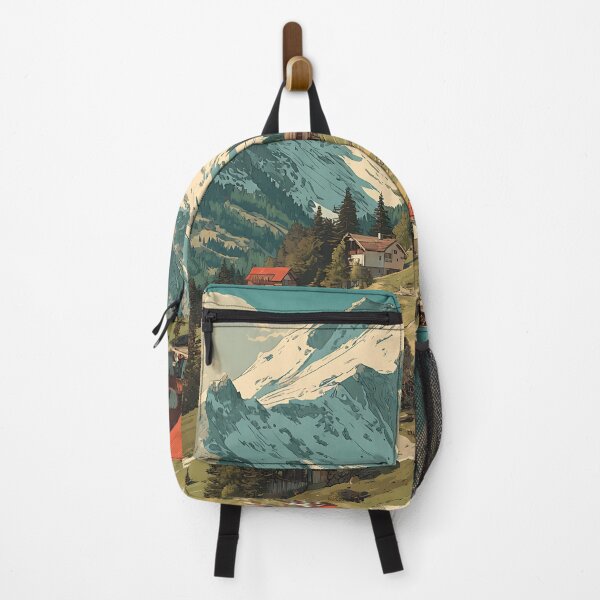 Item preview, Lech Austria Vintage Travel Poster - Arlberg Ski Paradise designed and sold by TuncGK.