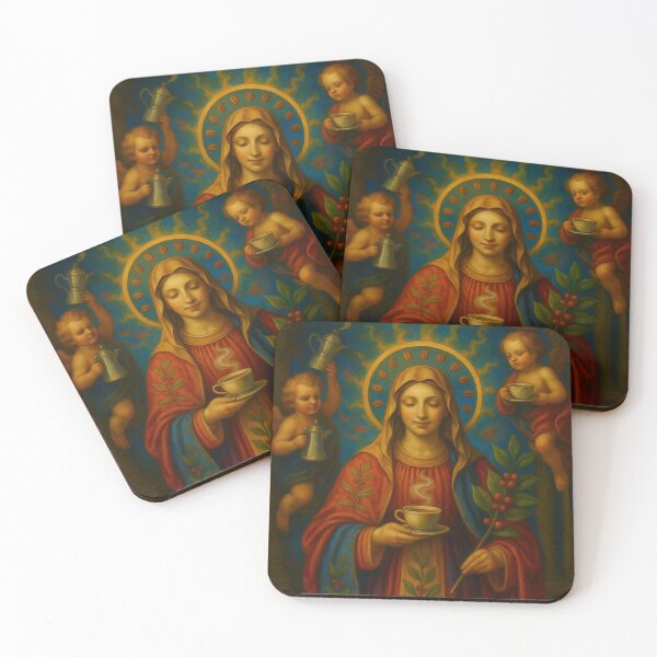 Item preview, Copy of High Priestess of Caffeine – Baroque Coffee Worship designed and sold by TOSHA-Poland.