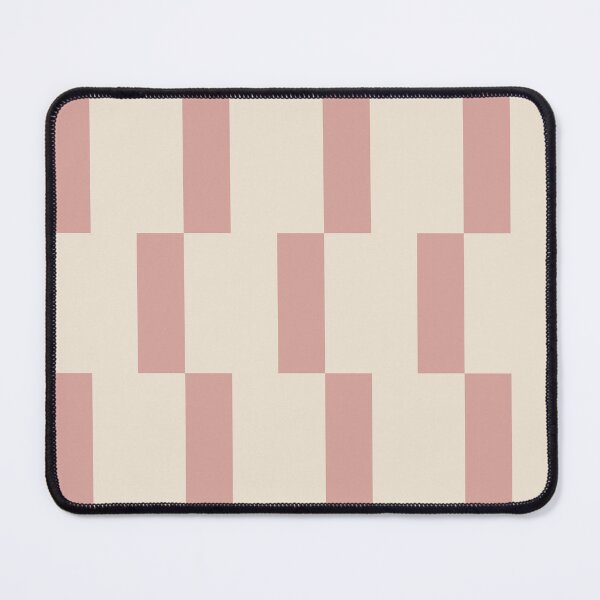 Item preview, Modern Geometric Tile Pattern – Clean Lines & Contemporary Style - Dusty Rose & Warm White designed and sold by Millefolia Design .