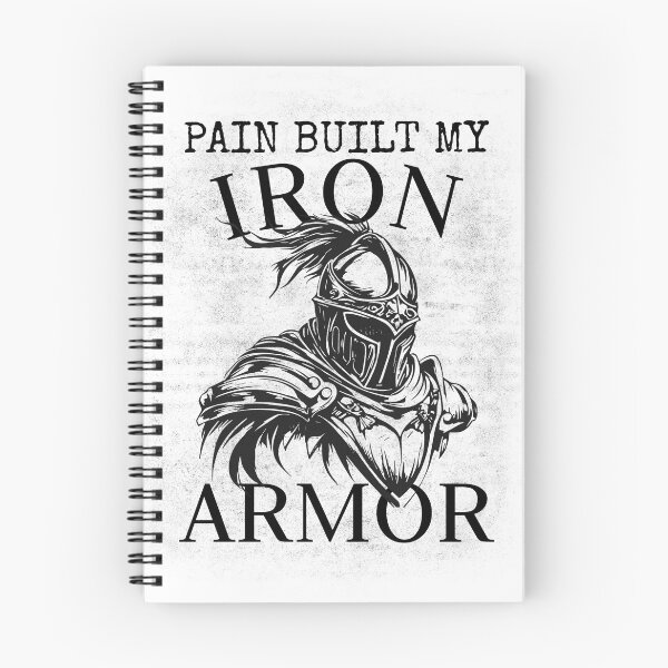 Item preview, Pain Built my Iron Armor – Warrior Iron Mindset Gym designed and sold by Superiors-s.