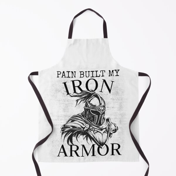 Item preview, Pain Built my Iron Armor – Warrior Iron Mindset Gym designed and sold by Superiors-s.