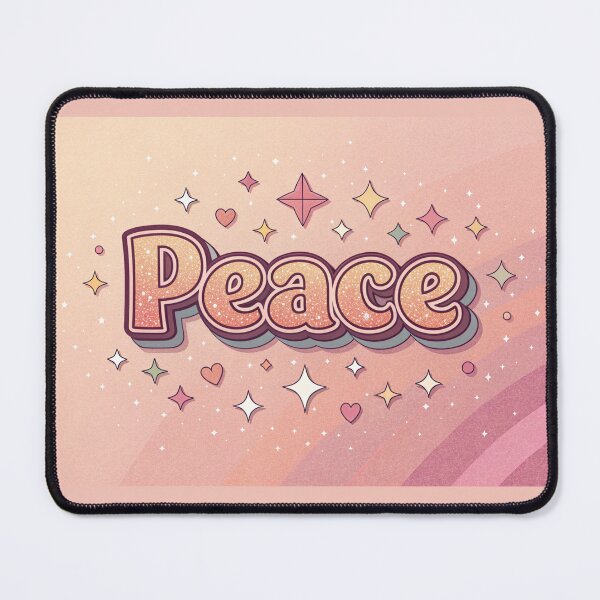 Item preview, Peace in Girly 90s sticker Text Effect designed and sold by elkuni.