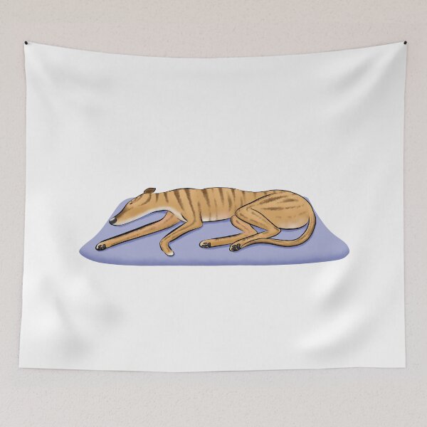 Item preview, Nap Naps - Brindle Hound designed and sold by Tessa Draws Stoof.