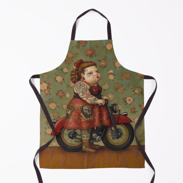 Item preview, Motorcycle mamma in Velvet Revolt designed and sold by FemmeRebellion.