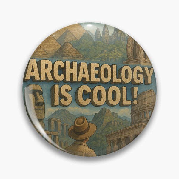Item preview, Archaeology is Cool! - Number 3 designed and sold by GrassoGraphics.