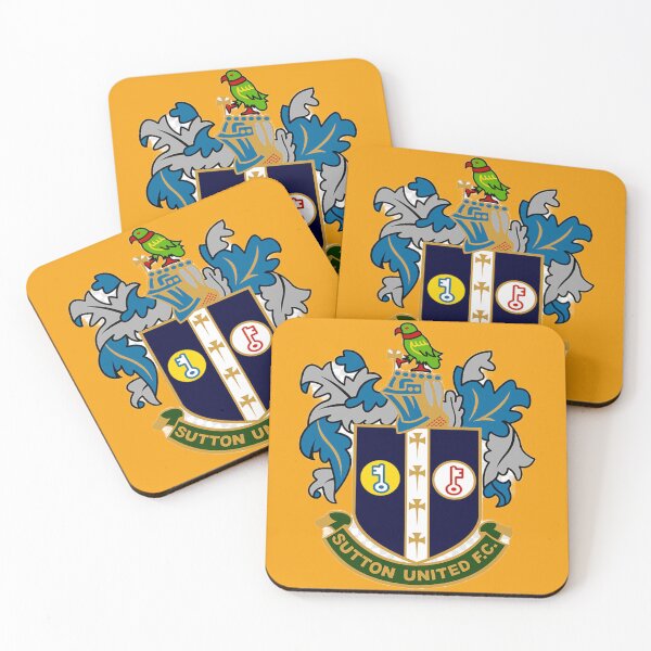 Item preview, Sutton United FC Logo Art | The U Emblem | Football Fan Gift designed and sold by Final Whistle Art.