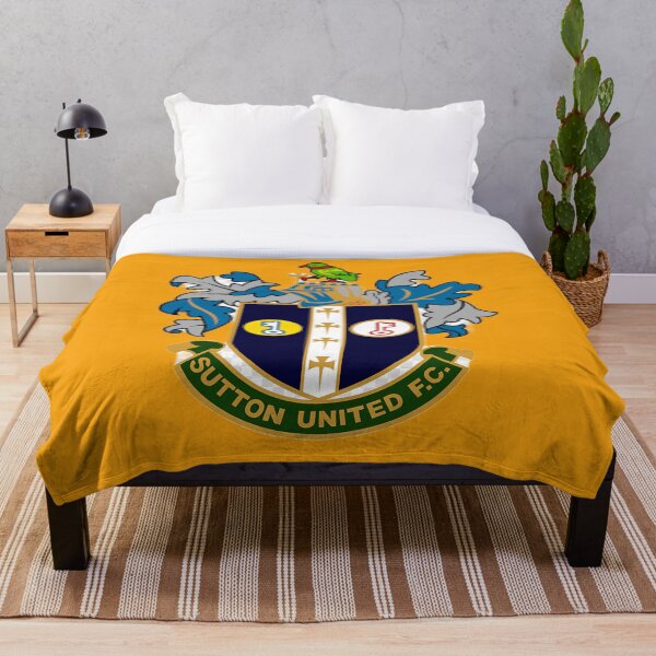 Item preview, Sutton United FC Logo Art | The U Emblem | Football Fan Gift designed and sold by Final Whistle Art.